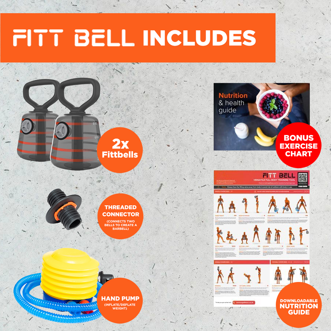 FITT Bell Kettlebell and Barbell System